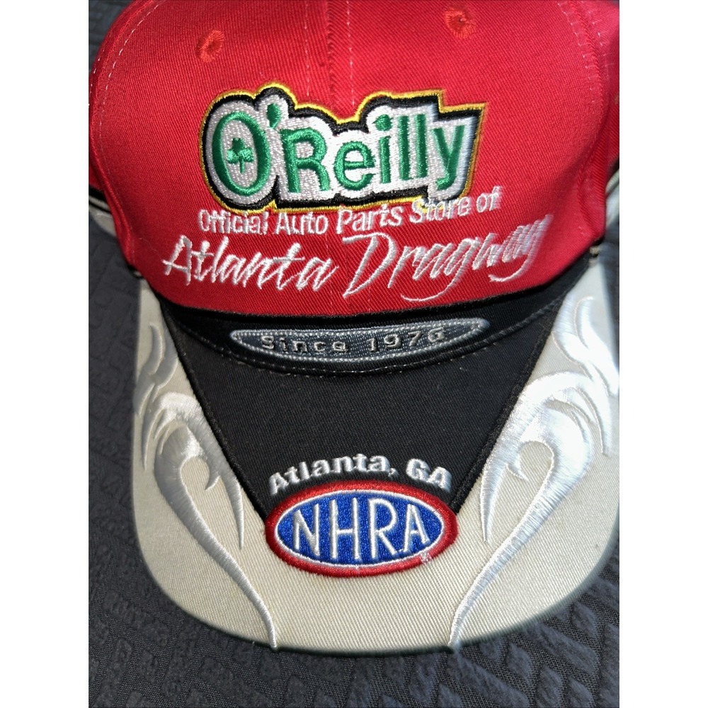 VTG Atlanta Dragway NHRA Since 1976 Oreilly Hat - Picture 2 of 7
